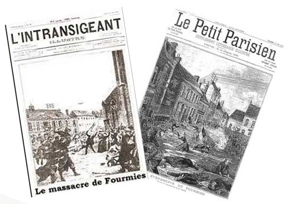Solidarité avec les camarades-La fusillade de Fourmies